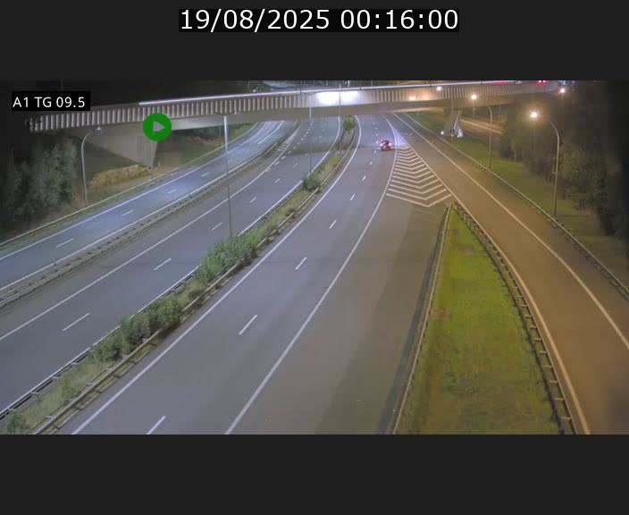 <h2>Traffic live webcam Luxembourg Jonction Grünewald - A1 direction Luxembourg-ville - BK 9.5</h2>