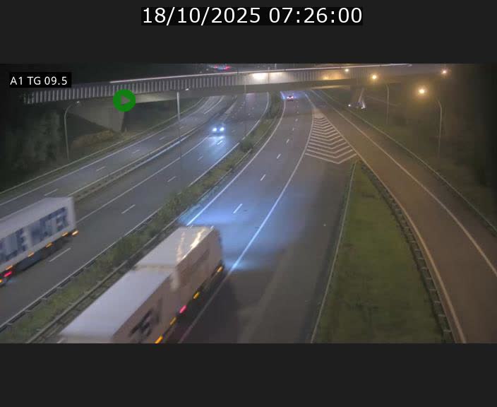 <h2>Traffic live webcam Luxembourg Jonction Grünewald - A1 direction Luxembourg-ville - BK 9.5</h2>
