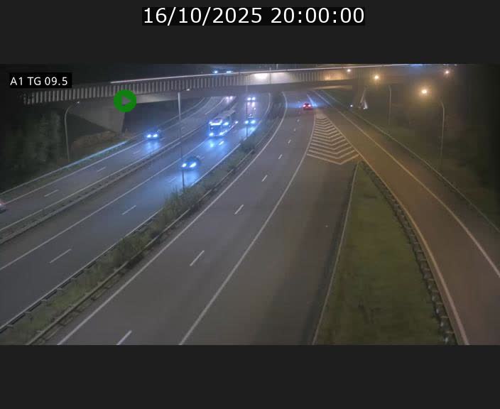 <h2>Traffic live webcam Luxembourg Jonction Grünewald - A1 direction Luxembourg-ville - BK 9.5</h2>