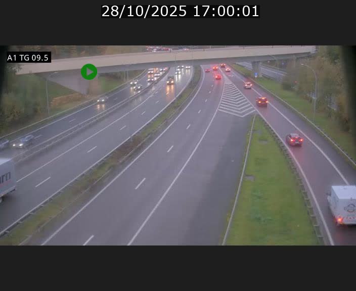 <h2>Traffic live webcam Luxembourg Jonction Grünewald - A1 direction Luxembourg-ville - BK 9.5</h2>