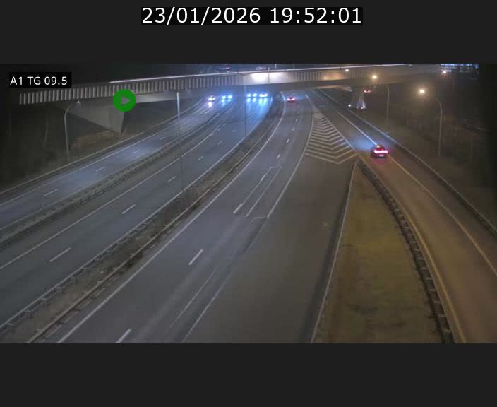 <h2>Traffic live webcam Luxembourg Jonction Grünewald - A1 direction Luxembourg-ville - BK 9.5</h2>
