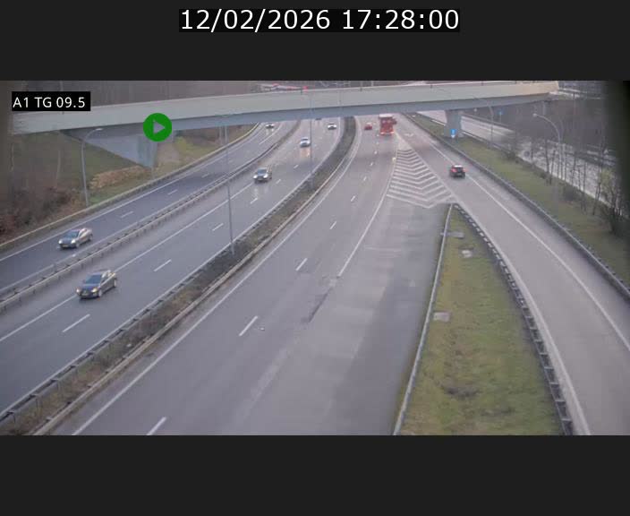 <h2>Traffic live webcam Luxembourg Jonction Grünewald - A1 direction Luxembourg-ville - BK 9.5</h2>