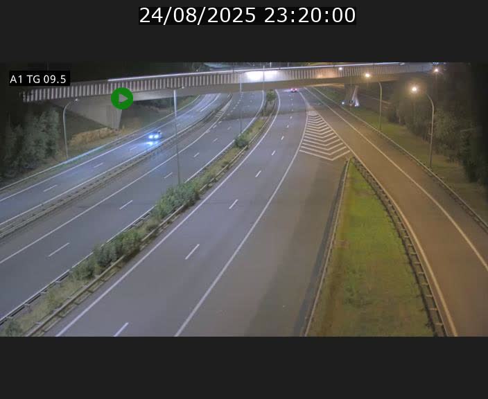 <h2>Traffic live webcam Luxembourg Jonction Grünewald - A1 direction Luxembourg-ville - BK 9.5</h2>