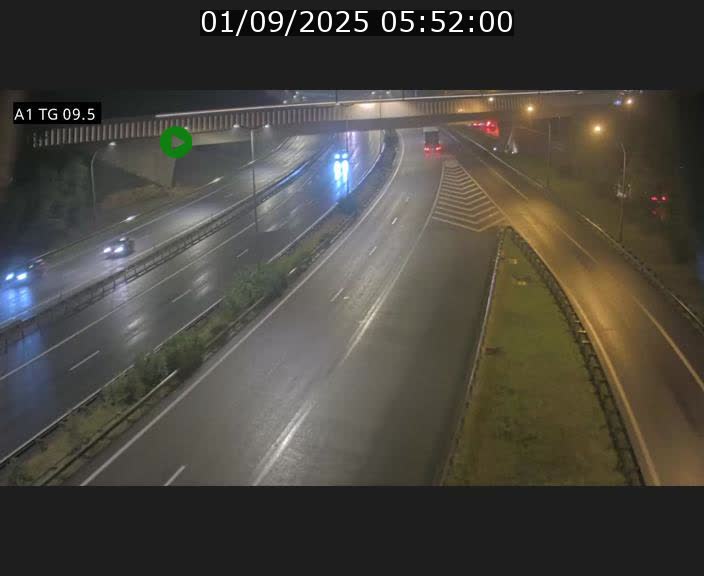 <h2>Traffic live webcam Luxembourg Jonction Grünewald - A1 direction Luxembourg-ville - BK 9.5</h2>