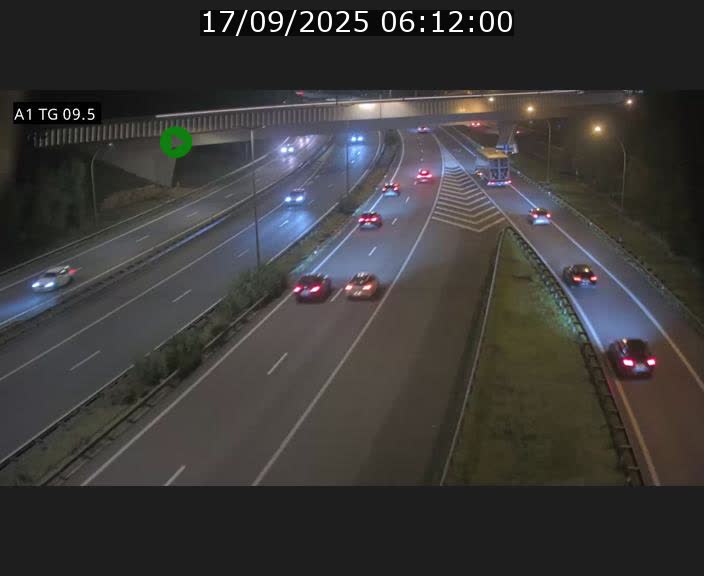 <h2>Traffic live webcam Luxembourg Jonction Grünewald - A1 direction Luxembourg-ville - BK 9.5</h2>