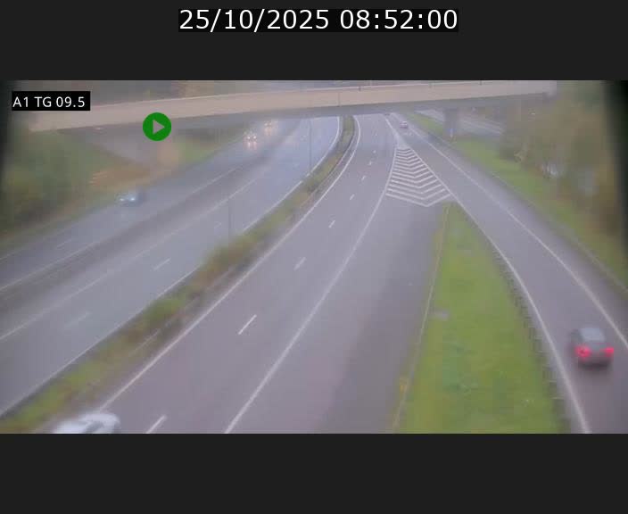 <h2>Traffic live webcam Luxembourg Jonction Grünewald - A1 direction Luxembourg-ville - BK 9.5</h2>