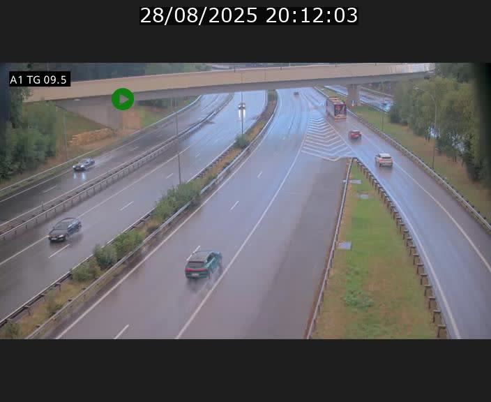 <h2>Traffic live webcam Luxembourg Jonction Grünewald - A1 direction Luxembourg-ville - BK 9.5</h2>