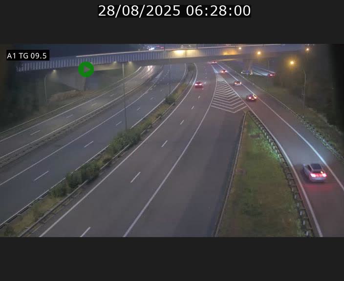 <h2>Traffic live webcam Luxembourg Jonction Grünewald - A1 direction Luxembourg-ville - BK 9.5</h2>