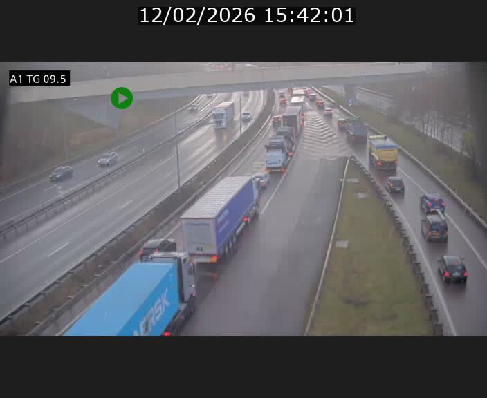 <h2>Traffic live webcam Luxembourg Jonction Grünewald - A1 direction Luxembourg-ville - BK 9.5</h2>