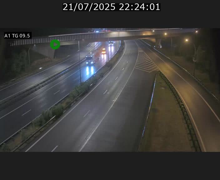 <h2>Traffic live webcam Luxembourg Jonction Grünewald - A1 direction Luxembourg-ville - BK 9.5</h2>