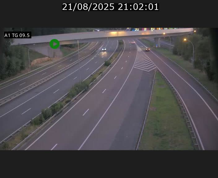 <h2>Traffic live webcam Luxembourg Jonction Grünewald - A1 direction Luxembourg-ville - BK 9.5</h2>