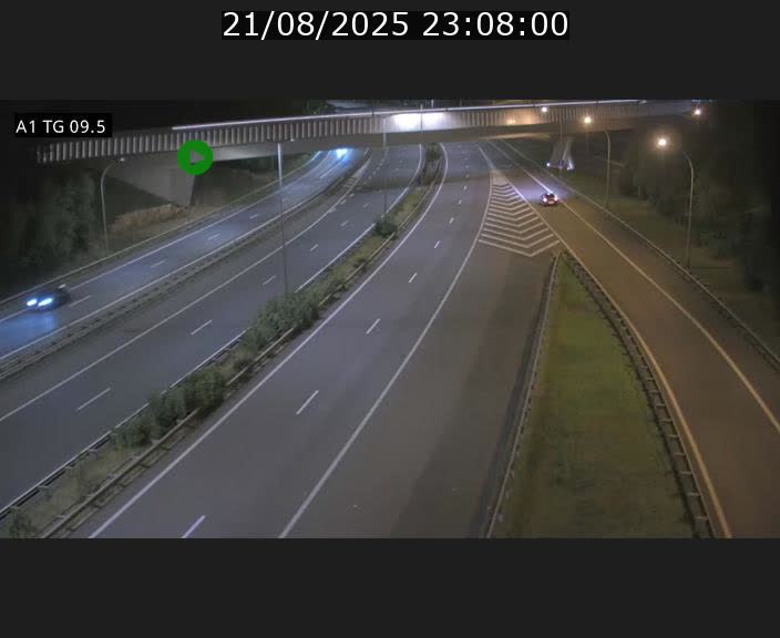 <h2>Traffic live webcam Luxembourg Jonction Grünewald - A1 direction Luxembourg-ville - BK 9.5</h2>