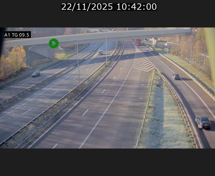 <h2>Traffic live webcam Luxembourg Jonction Grünewald - A1 direction Luxembourg-ville - BK 9.5</h2>
