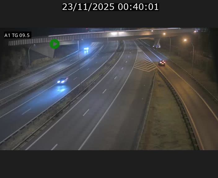<h2>Traffic live webcam Luxembourg Jonction Grünewald - A1 direction Luxembourg-ville - BK 9.5</h2>