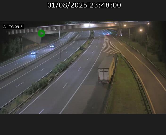 <h2>Traffic live webcam Luxembourg Jonction Grünewald - A1 direction Luxembourg-ville - BK 9.5</h2>