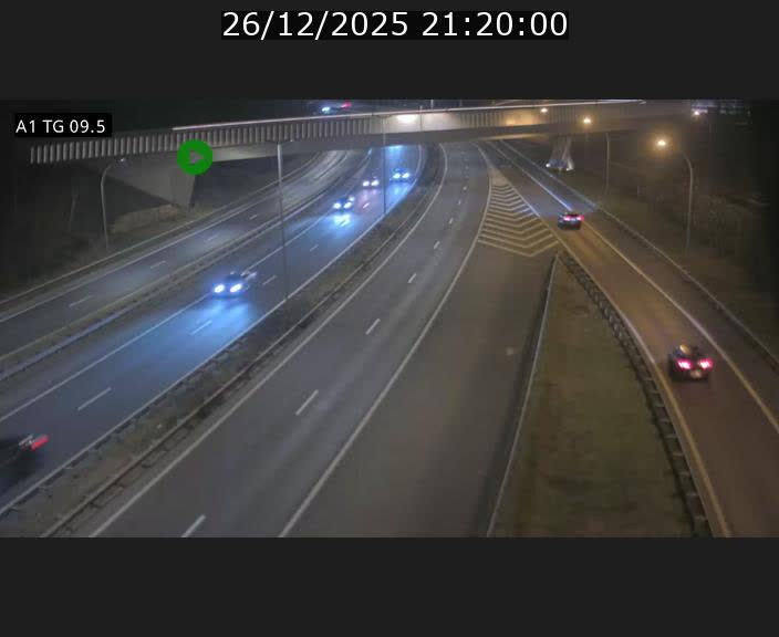 <h2>Traffic live webcam Luxembourg Jonction Grünewald - A1 direction Luxembourg-ville - BK 9.5</h2>