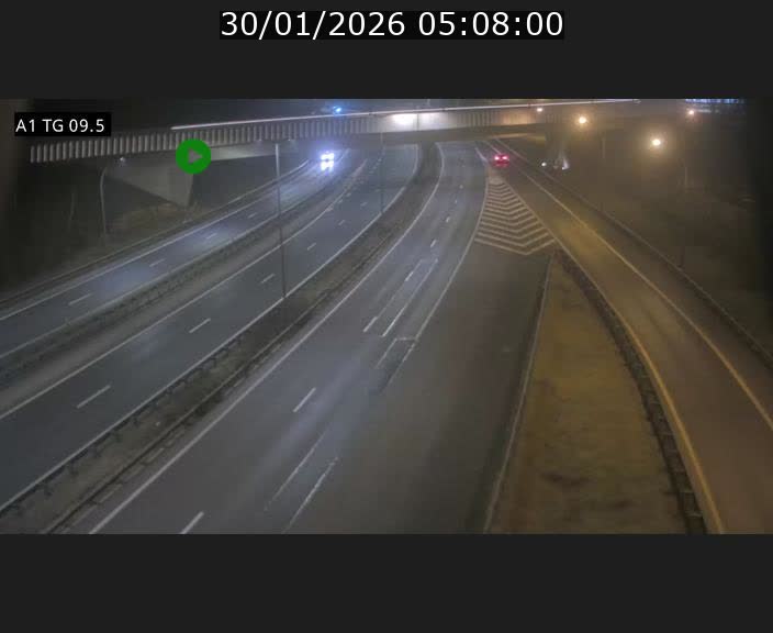 <h2>Traffic live webcam Luxembourg Jonction Grünewald - A1 direction Luxembourg-ville - BK 9.5</h2>
