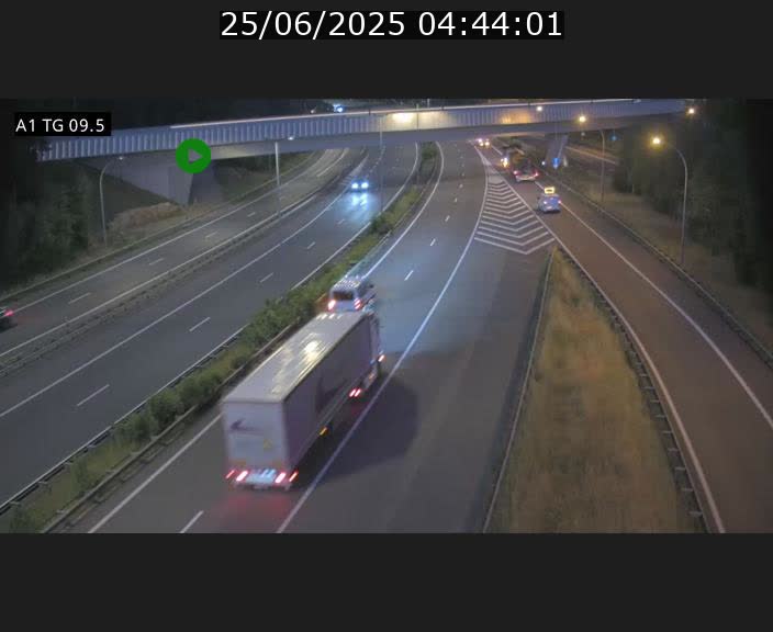 <h2>Traffic live webcam Luxembourg Jonction Grünewald - A1 direction Luxembourg-ville - BK 9.5</h2>
