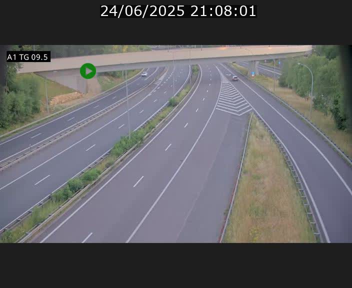 <h2>Traffic live webcam Luxembourg Jonction Grünewald - A1 direction Luxembourg-ville - BK 9.5</h2>