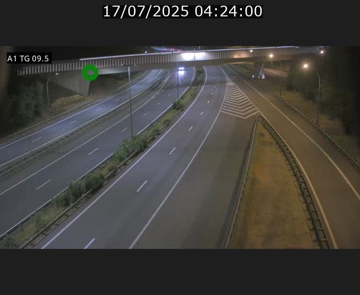 <h2>Traffic live webcam Luxembourg Jonction Grünewald - A1 direction Luxembourg-ville - BK 9.5</h2>