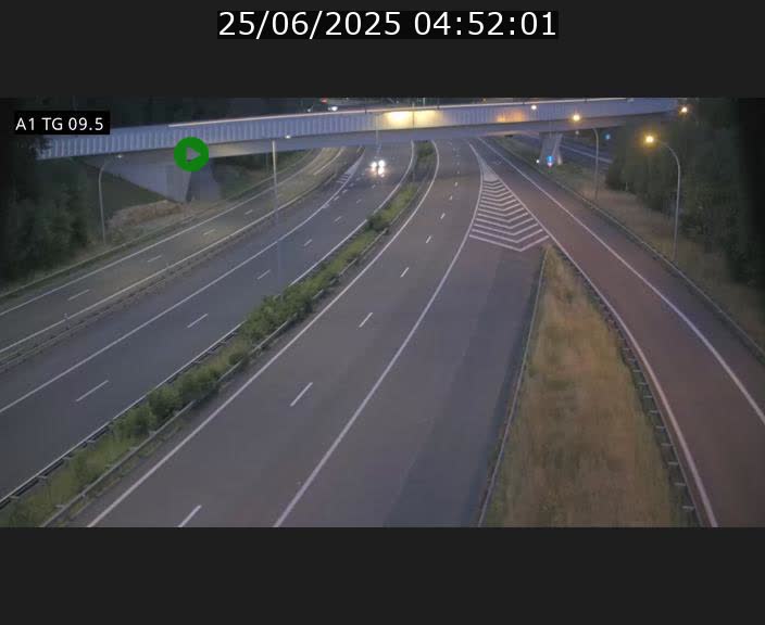 <h2>Traffic live webcam Luxembourg Jonction Grünewald - A1 direction Luxembourg-ville - BK 9.5</h2>