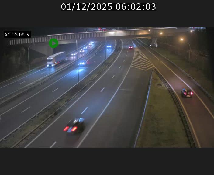 <h2>Traffic live webcam Luxembourg Jonction Grünewald - A1 direction Luxembourg-ville - BK 9.5</h2>