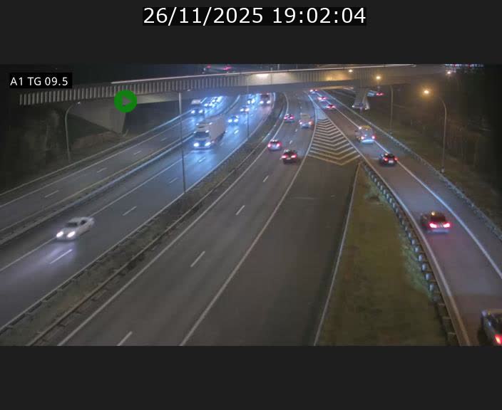 <h2>Traffic live webcam Luxembourg Jonction Grünewald - A1 direction Luxembourg-ville - BK 9.5</h2>