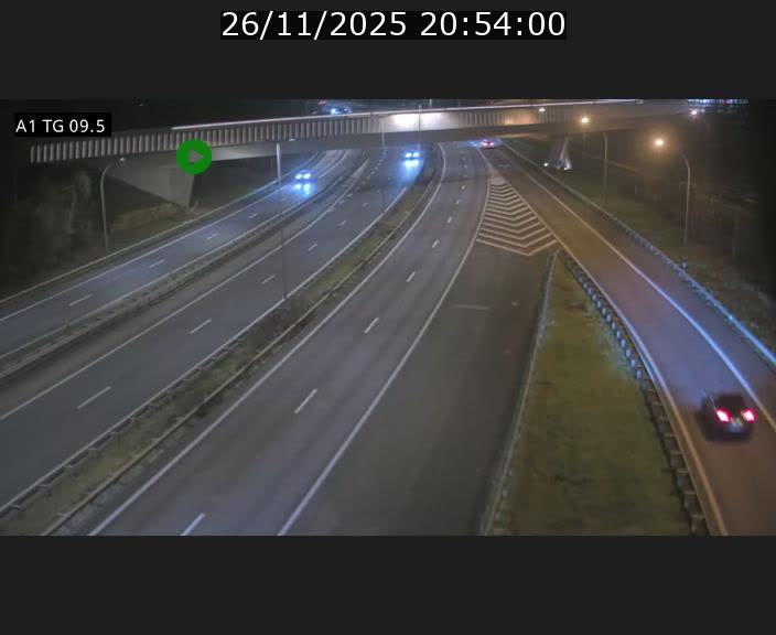<h2>Traffic live webcam Luxembourg Jonction Grünewald - A1 direction Luxembourg-ville - BK 9.5</h2>