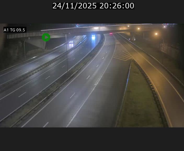 <h2>Traffic live webcam Luxembourg Jonction Grünewald - A1 direction Luxembourg-ville - BK 9.5</h2>