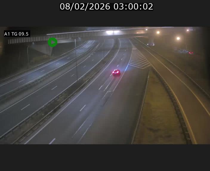 <h2>Traffic live webcam Luxembourg Jonction Grünewald - A1 direction Luxembourg-ville - BK 9.5</h2>