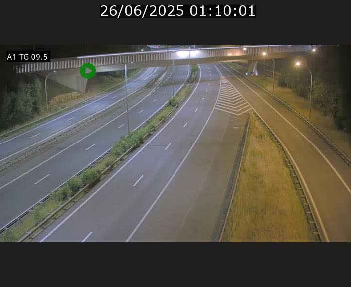 <h2>Traffic live webcam Luxembourg Jonction Grünewald - A1 direction Luxembourg-ville - BK 9.5</h2>
