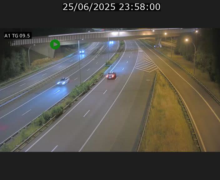 <h2>Traffic live webcam Luxembourg Jonction Grünewald - A1 direction Luxembourg-ville - BK 9.5</h2>