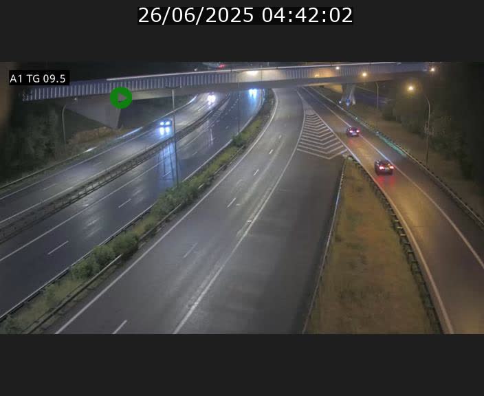 <h2>Traffic live webcam Luxembourg Jonction Grünewald - A1 direction Luxembourg-ville - BK 9.5</h2>