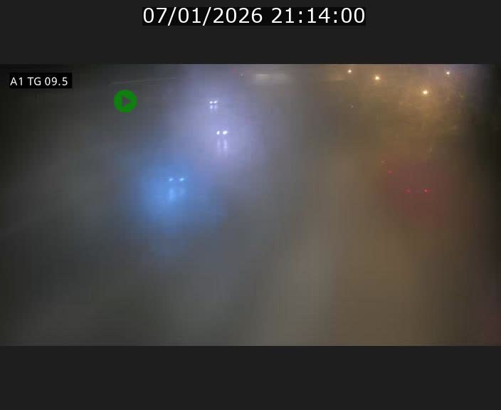 Traffic live webcam Luxembourg Jonction Grünewald - A1 direction Luxembourg-ville - BK 9.5