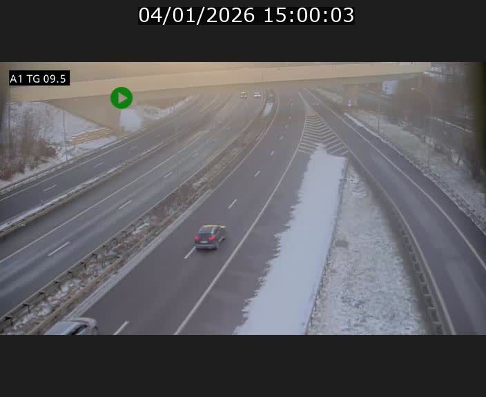 <h2>Traffic live webcam Luxembourg Jonction Grünewald - A1 direction Luxembourg-ville - BK 9.5</h2>
