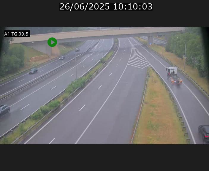 <h2>Traffic live webcam Luxembourg Jonction Grünewald - A1 direction Luxembourg-ville - BK 9.5</h2>