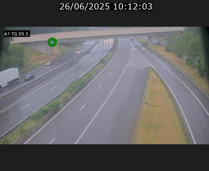<h2>Traffic live webcam Luxembourg Jonction Grünewald - A1 direction Luxembourg-ville - BK 9.5</h2>