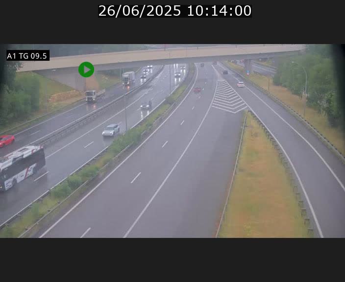 <h2>Traffic live webcam Luxembourg Jonction Grünewald - A1 direction Luxembourg-ville - BK 9.5</h2>