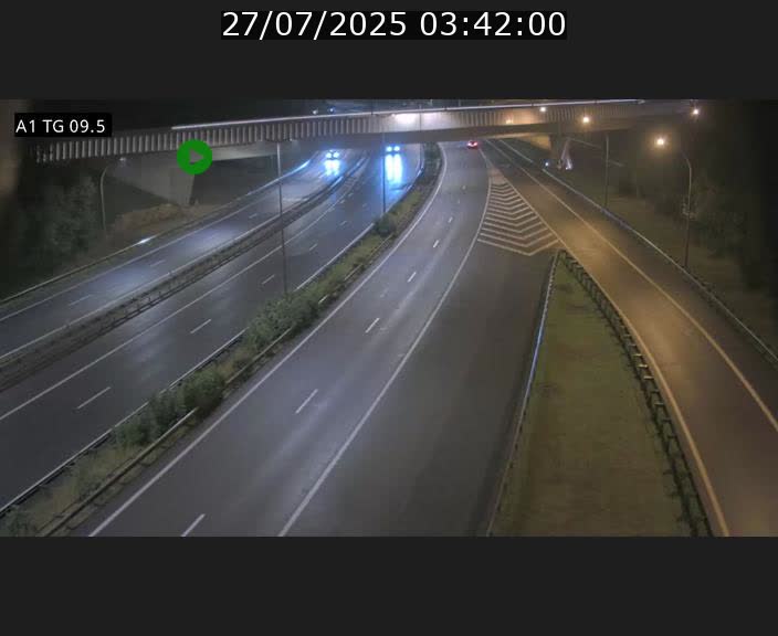<h2>Traffic live webcam Luxembourg Jonction Grünewald - A1 direction Luxembourg-ville - BK 9.5</h2>