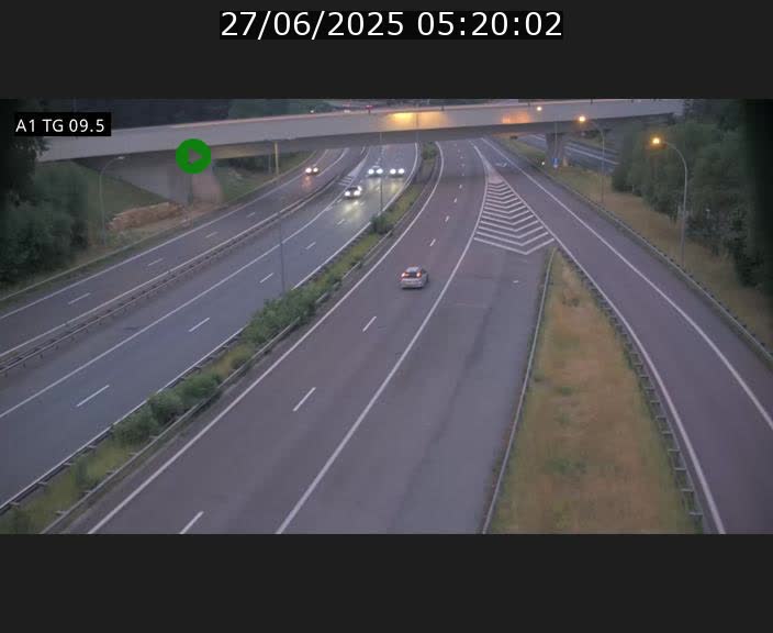 <h2>Traffic live webcam Luxembourg Jonction Grünewald - A1 direction Luxembourg-ville - BK 9.5</h2>