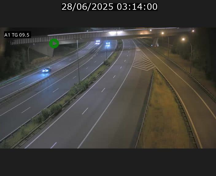<h2>Traffic live webcam Luxembourg Jonction Grünewald - A1 direction Luxembourg-ville - BK 9.5</h2>