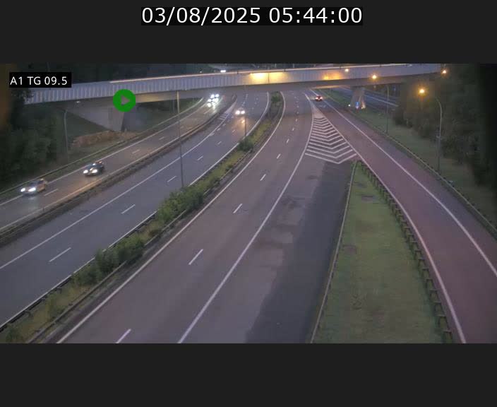 <h2>Traffic live webcam Luxembourg Jonction Grünewald - A1 direction Luxembourg-ville - BK 9.5</h2>