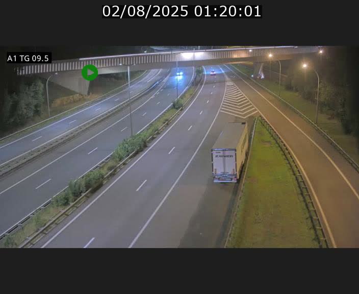 <h2>Traffic live webcam Luxembourg Jonction Grünewald - A1 direction Luxembourg-ville - BK 9.5</h2>
