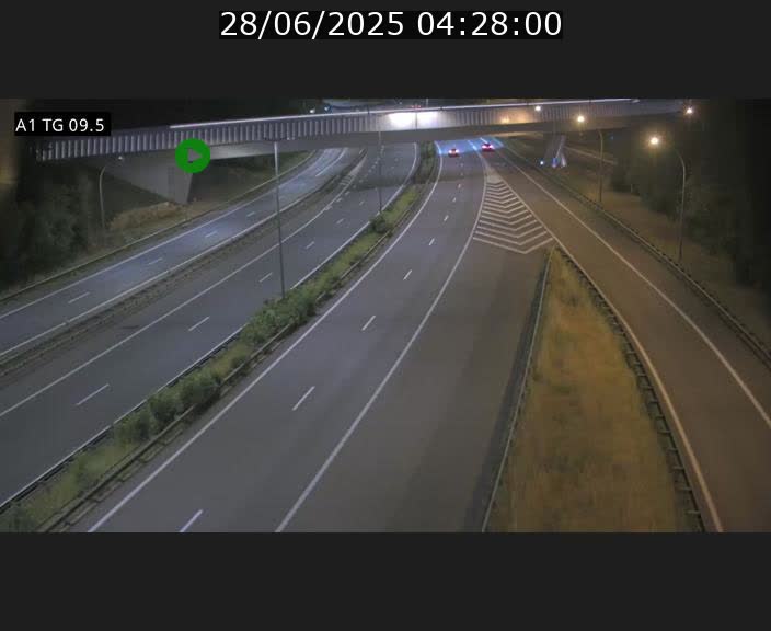 <h2>Traffic live webcam Luxembourg Jonction Grünewald - A1 direction Luxembourg-ville - BK 9.5</h2>