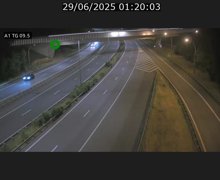 <h2>Traffic live webcam Luxembourg Jonction Grünewald - A1 direction Luxembourg-ville - BK 9.5</h2>