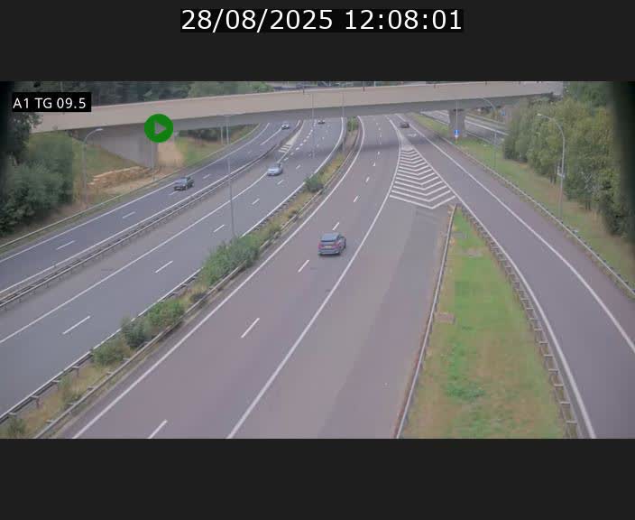 <h2>Traffic live webcam Luxembourg Jonction Grünewald - A1 direction Luxembourg-ville - BK 9.5</h2>