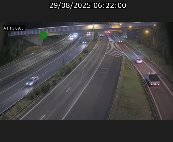 <h2>Traffic live webcam Luxembourg Jonction Grünewald - A1 direction Luxembourg-ville - BK 9.5</h2>