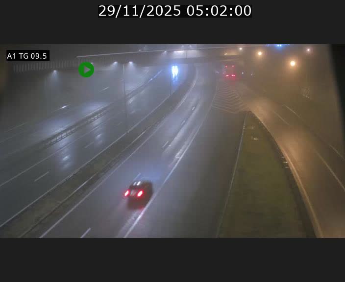 <h2>Traffic live webcam Luxembourg Jonction Grünewald - A1 direction Luxembourg-ville - BK 9.5</h2>