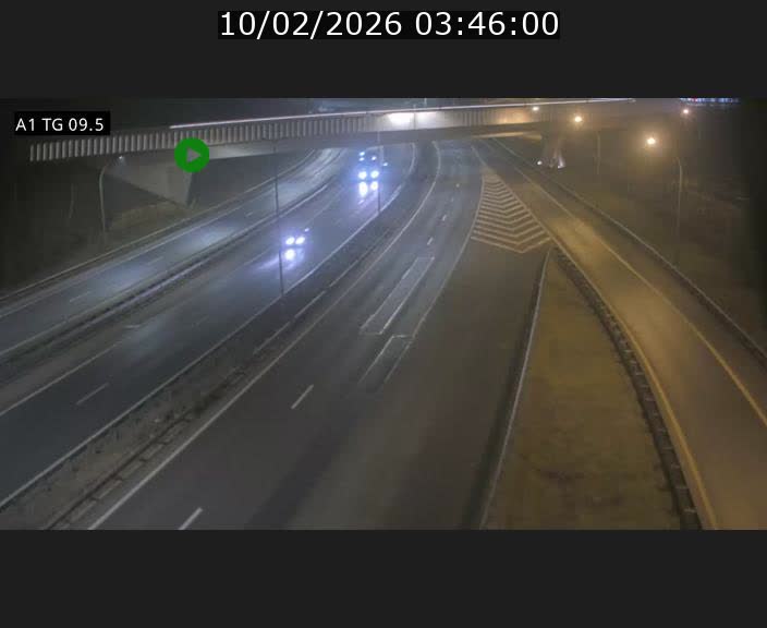 <h2>Traffic live webcam Luxembourg Jonction Grünewald - A1 direction Luxembourg-ville - BK 9.5</h2>