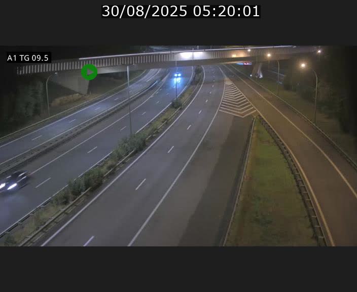 <h2>Traffic live webcam Luxembourg Jonction Grünewald - A1 direction Luxembourg-ville - BK 9.5</h2>